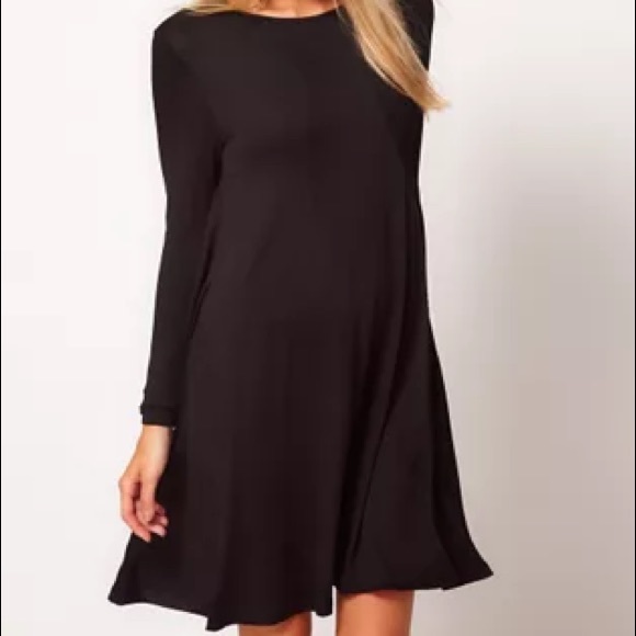 ❌SOLD❌ Asos long sleeve swing dress - Size: S - Picture 9 of 10